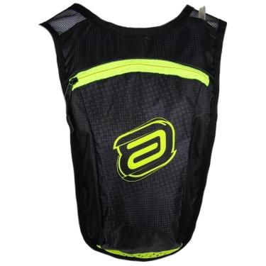 Imagem de Mochila Bolsa Hidratação Asw Race 2.0 2L Preto Chumbo Amarelo-Unissex
