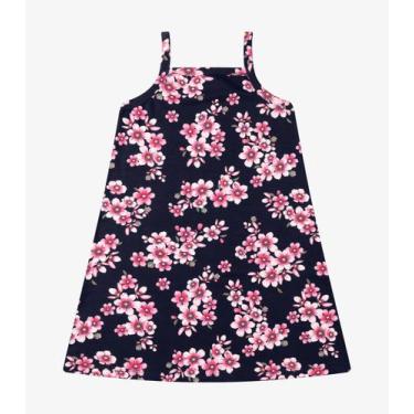 Imagem de Vestido Cotton Rovi Kids Azul, 10, Azul