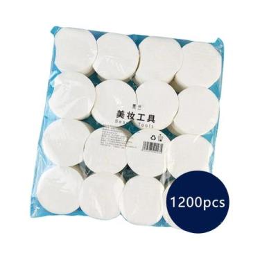 Imagem de Discos De Algodão Orgânico Para O Rosto, 300, 600, 1200 Unidades, Hipo