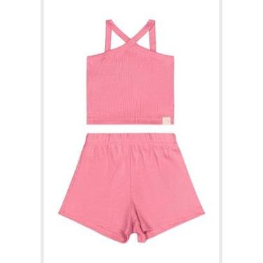 Imagem de Conjunto Infantil Regata e Short Guloseima-Feminino