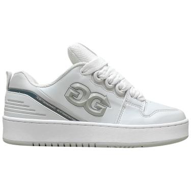 Imagem de Tênis Double-G Rapture Branco Imponente Skate Sintético DGSC0016-Masculino