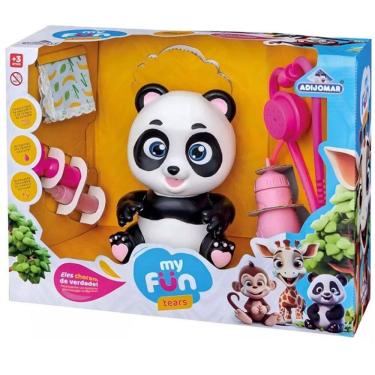Imagem de Boneco MY FUN Tears Zoo Panda Mama e Sai Lagrima Adijomar