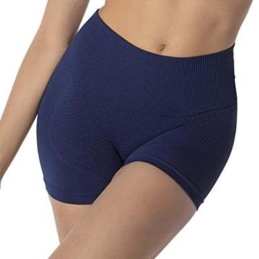 Imagem de Short Sem Costura DeMillus 94235 Velvette Ultraleve-Unissex