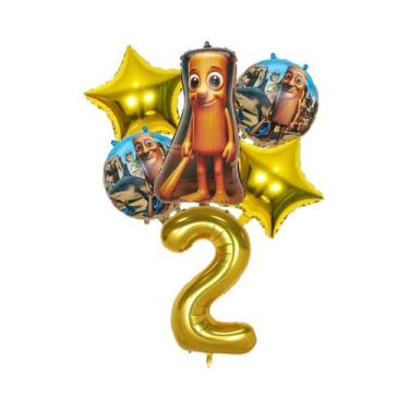 Imagem de Balões De Alumínio Italianos Para Crianças, Decoração De Festa De Aniv