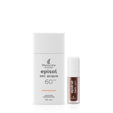 Imagem de Kit Protetor Solar Episol Sec Acqua Sem cor & Lip Oil Choco