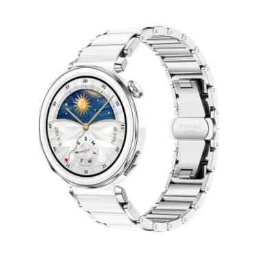 Imagem de Pulseira De Cerâmica De 18mm Para Huawei Watch GT 5 4 GT5Pro 42mm Garm