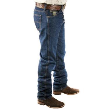 Imagem de Calça Jeans Masculina King Farm Green, 42, Azul