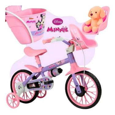 Imagem de Bicicleta Infantil Aro 12 Minnie - Nathor