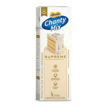 Imagem de Chantilly Amélia Chanty Mix Supreme Vigor 1L Kit 3 Unidades - Amelia