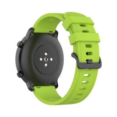 Imagem de Pulseira De Silicone De 22mm E 20mm Para Amazfit Balance 2, Samsung Ga