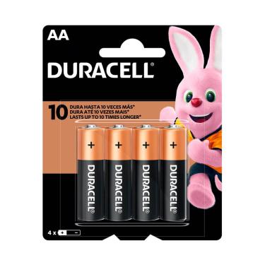 Imagem de Pilha Alcalina Duracell AA com 4 Unidades