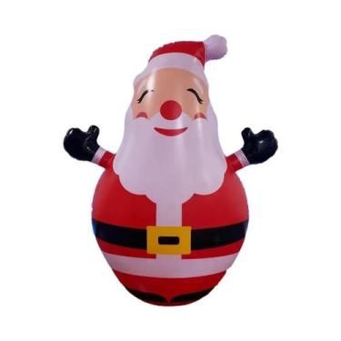 Imagem de Decoração Inflável Gigante Do Papai Noel À Prova d'Água Para O Natal A