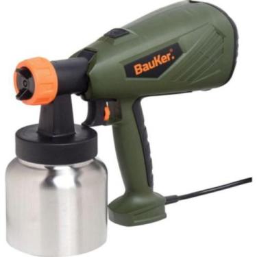 Imagem de Kit Pistola para Pintura 500W 220V Verde Bauker