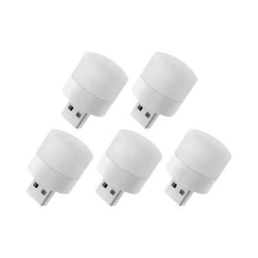 Imagem de Lâmpada De Mesa LED Mini USB Branca Quente Com Proteção Para Os Olhos 