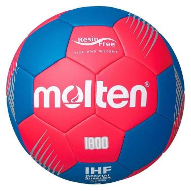 Imagem de Bola Molten Handball HF1800 RB IHF Approved Sem Resina H2-Unissex