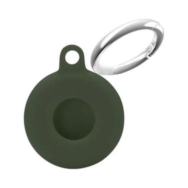 Imagem de Localizador Anti-Perda Para Cães Airtag, Estojo De Silicone Líquido Po