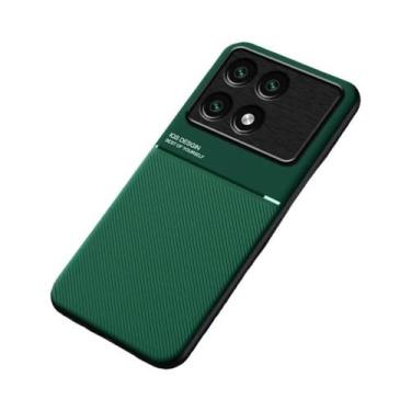 Imagem de Capa Magnética Com Textura De Couro Para Mi POCO X6 X7 pro F6 pro M6 p