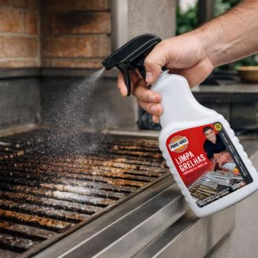 Imagem de Limpa Grelha Churrasqueira Desengordurante 500ml Fogão Forno Chapa Coi