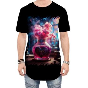 Imagem de Camiseta Longline Poção do Amor Magia 3 - Kasubeck Store®, GG