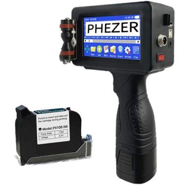 Imagem de Impressora a jato de tinta portátil Phezer P16 atualizada com tinta de