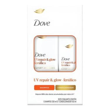 Imagem de Kit Shampoo E Condicionador Dove Uv Repair & Glow + Ferúlico