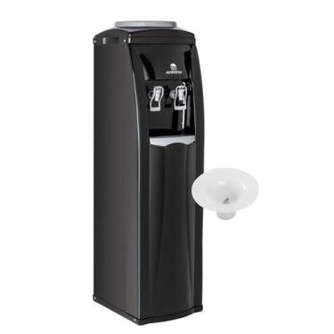 Imagem de Bebedouro Coluna Compressor Preto com Furador Galão Karina - Karina Be