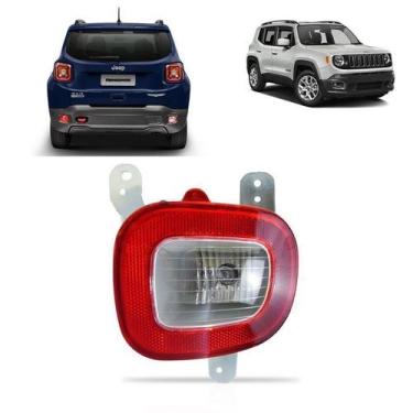 Imagem de Lanterna luz de ré jeep renegade 2016 a 2021 parachoque traseiro lado 
