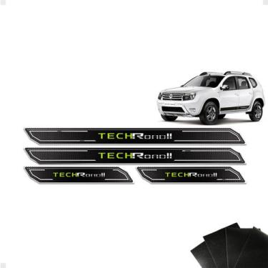 Imagem de Kit Soleira Diamante Duster Tech Road II + Protetor De Porta - SPORTIN