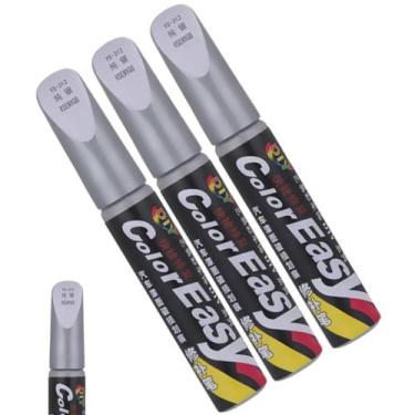 Imagem de Kit 3 Canetas Tinta Reparadora Tira Risco Automóveis Carro Moto Caminh