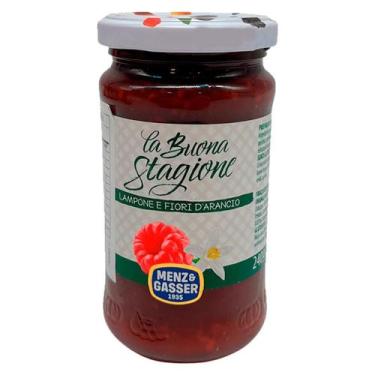 Imagem de Geleia framboesa e flor de laranjeira la buona stagione 240g - MENZ GA