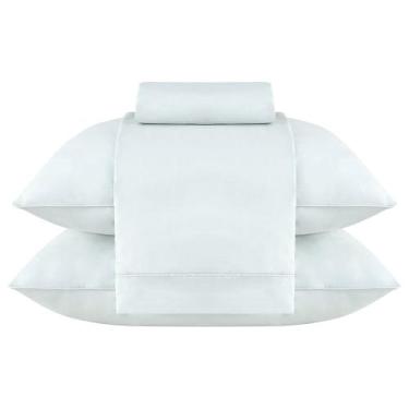 Imagem de Jogo Cama Classic Buddemeyer Queen Gran Percalle 200 Fios, Verde004