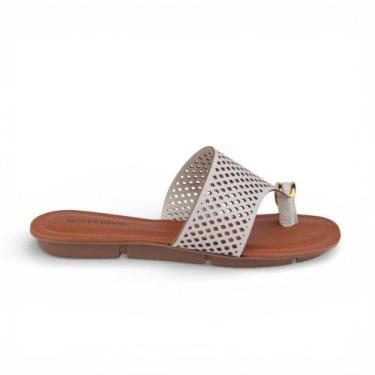 Imagem de Chinelo Rasteira Feminino Bottero Casual, 38, Gelo