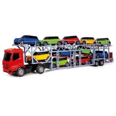 Imagem de Caminhão Cegonheira Superfrota Transcar Poliplac Com Carrinhos