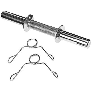 Imagem de Poli Sports Barra Maciça 30 cm com Presilhas Cromada
