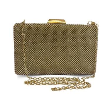 Imagem de Bolsa Clutch Carteira De Festa Casamento Strass Camila - Marita Padin,
