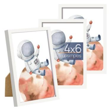 Imagem de Porta-retratos upsimple, conjunto de 3 vidros de alta definição 4x6 - 