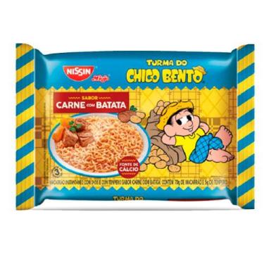 Imagem de Macarrão Instamtâneo Nissin Turma Chico Bento Carne com Batata 7Og