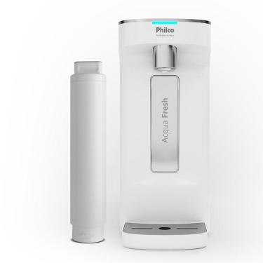 Imagem de Filtro de Água PFA02A Purificação com Carvão Ativado Tecnologia Acqua Fresh para Cozinha Branco Philco