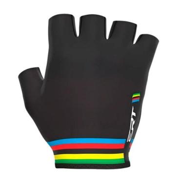 Imagem de Luva ciclismo MTB Speed meio dedo curto ERT Campeão Mundial Cor:PretoT
