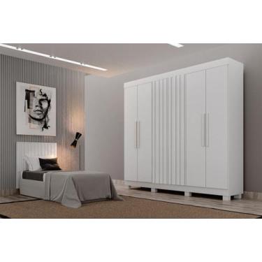 Imagem de Dormitorio Ripado Solteiro 2 peças Atenas - Arbo Design