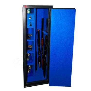 Imagem de Cofre Armário Digital Ventura Carbono 150x42x42 para 15 peças (07 long