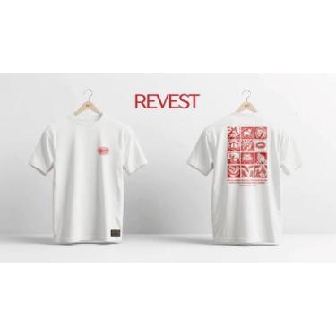 Imagem de Camisa Infantil - Ele Vive - Revest Clothing, Off White, 6 anos