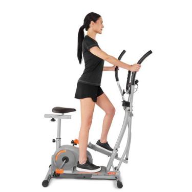 Imagem de Bicicleta Elíptico Magnética 2 em 1 até 120kg 8 Cargas Vollo