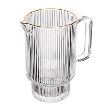 Imagem de Jarra Wolff Lines com Fio de Ouro 900ml Cristal Ecológico