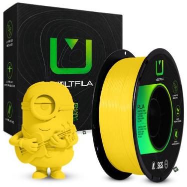 Imagem de Filamento Impressora 3D PLA 1,75mm 1kg Multfila - Multifila, Amarelo B