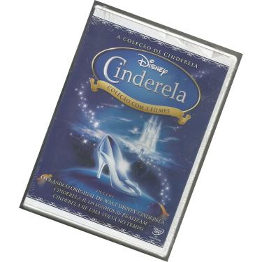 Imagem de Coleção Cinderela 3 Dvds Disney Lacrado