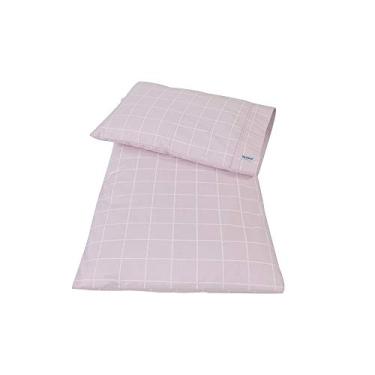 Imagem de Biramar Baby Colchonete Para Carrinho De Bebê Com Fronha Boston Rosa Rosa