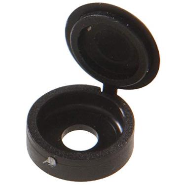 Imagem de The Hillman Group 59047 Tampa do parafuso da dobradiça número 8/número 10, preta, pacote com 15