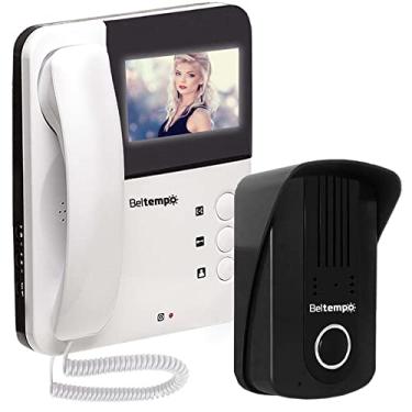 Imagem de Video Porteiro Eletronico Interfone com até 3 Câmeras Adicionais e Tela LCD VP3 Beltempo