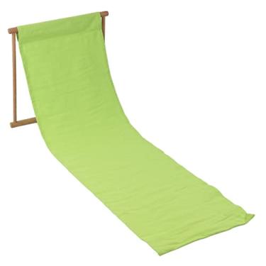 Imagem de Chaise Lounge de pátio,cadeiras de gramado portáteis, espreguiçadeiras de lona para fora, cadeiras de gramado dobráveis para todos os climas para praia, quintal, varanda, piscina (verde), espreguiçadeira de pátio, cadeiras de gramado portáteis, Ca